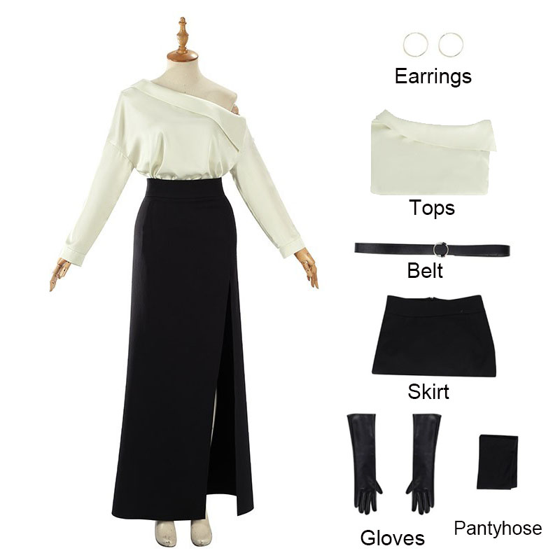 Formal Wear Women Us - ชุดคอสเพลย์เกมสยองขวัญ Requiem Grace สำหรับงานอนิเมะและเกมเอ็กซ์โป ชุดทางการของแอชครอฟท์ สำหรับงานปาร์ตี้ฮาโลวีน