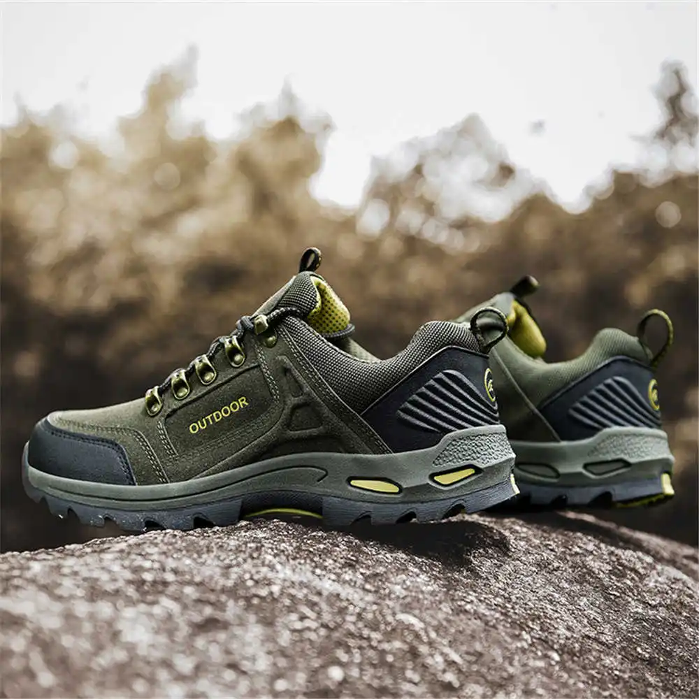 Women'S Formal Wear Canada - Non-SLIP Lace Up เดินป่าเทนนิสสําหรับชายเทรนเนอร์สําหรับชาย Mountain รองเท้ารองเท้าผ้าใบกีฬาแฟชั่น-Man