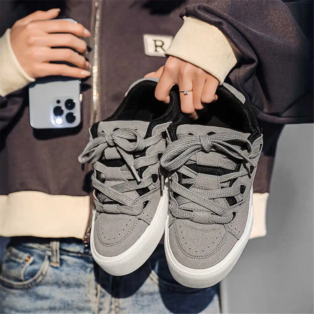 Women'S Formal Wear Canada - กับ Lacing Hiphop ผู้หญิงรองเท้าสเก็ตบอร์ดวอลเลย์บอลรองเท้าผ้าใบสําหรับสตรี Beige Boot