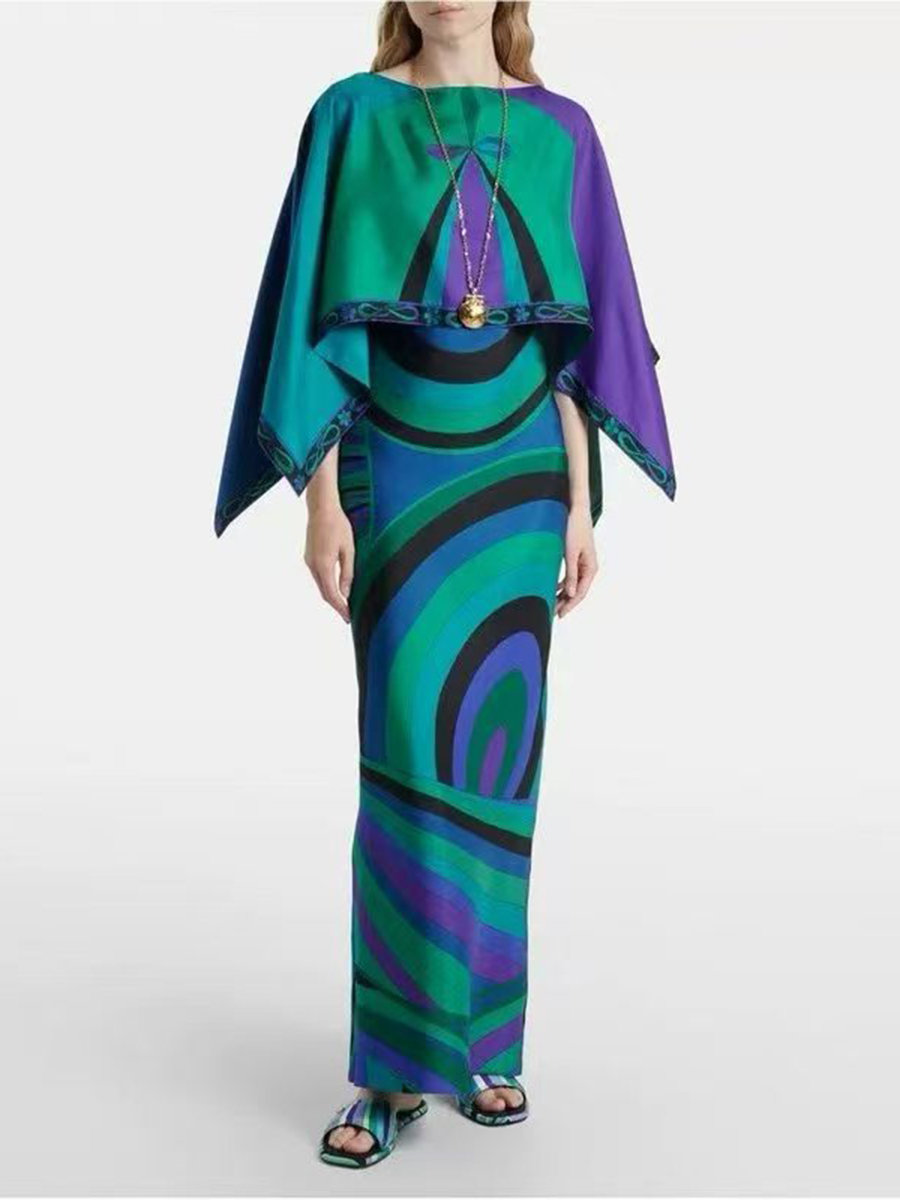ชุดเซ็ตสองชิ้นลายพิมพ์นามธรรมส - Women Formal Wear For Summer บทวิจารณ์และราคา