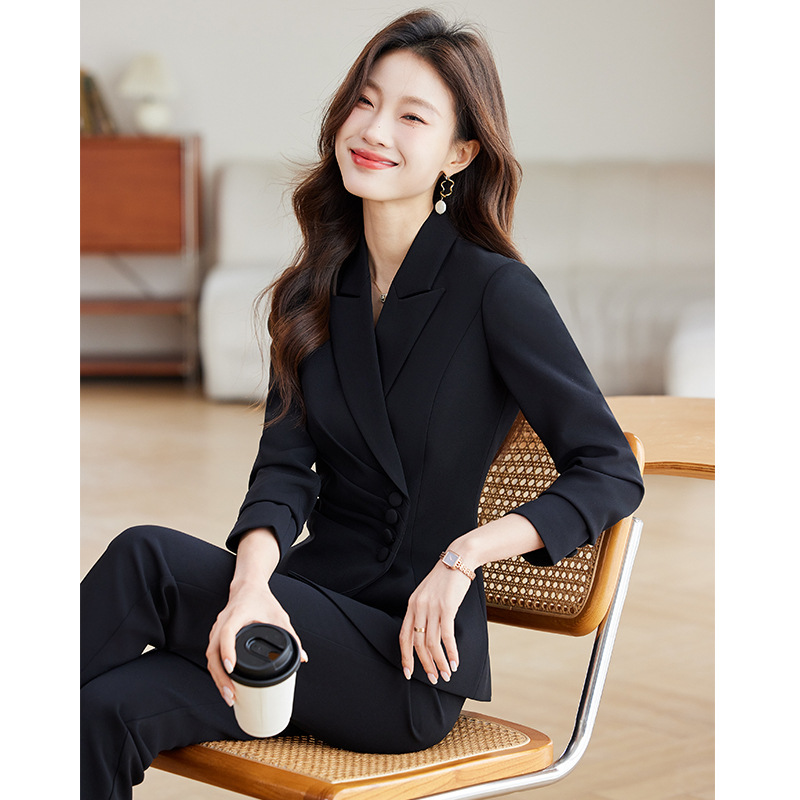 ชุดสูทธุรกิจสีขาวสำหรับผู้หญิง - Women Formal Wear White Shirt บทวิจารณ์และราคา