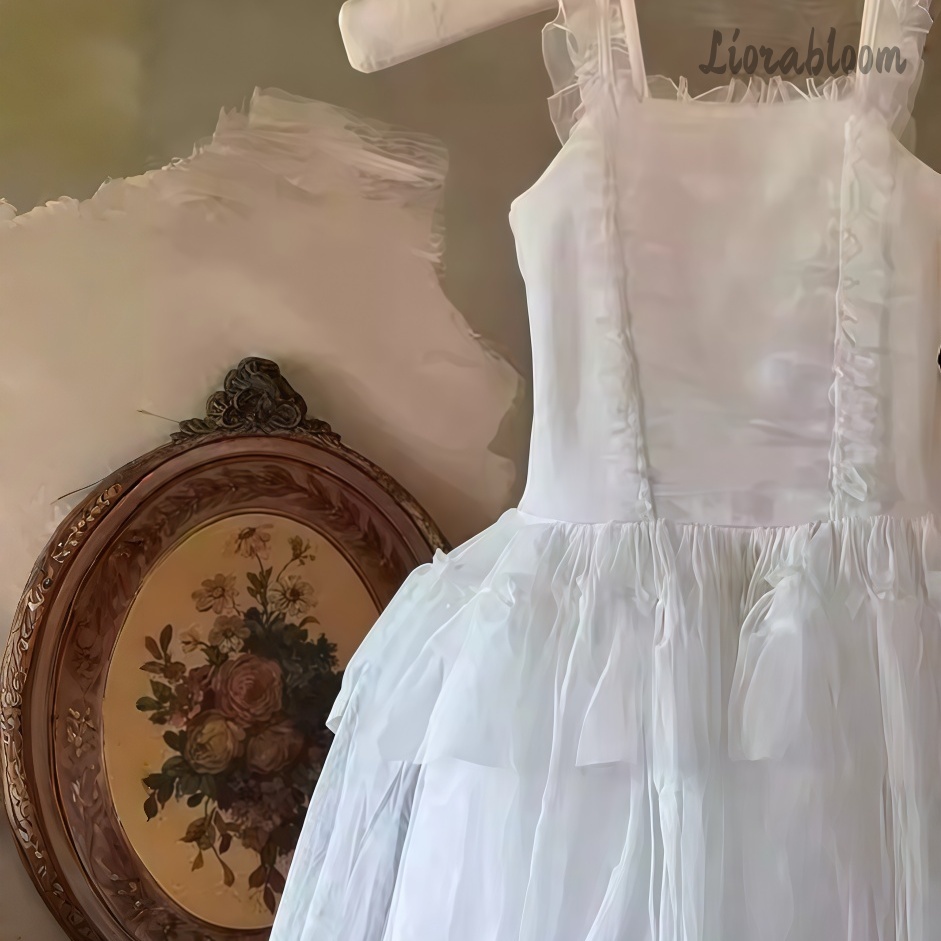 ชุดเดรสเด็กผู้หญิงสีขาว สายเดี - Formal Attire Woman บทวิจารณ์และราคา