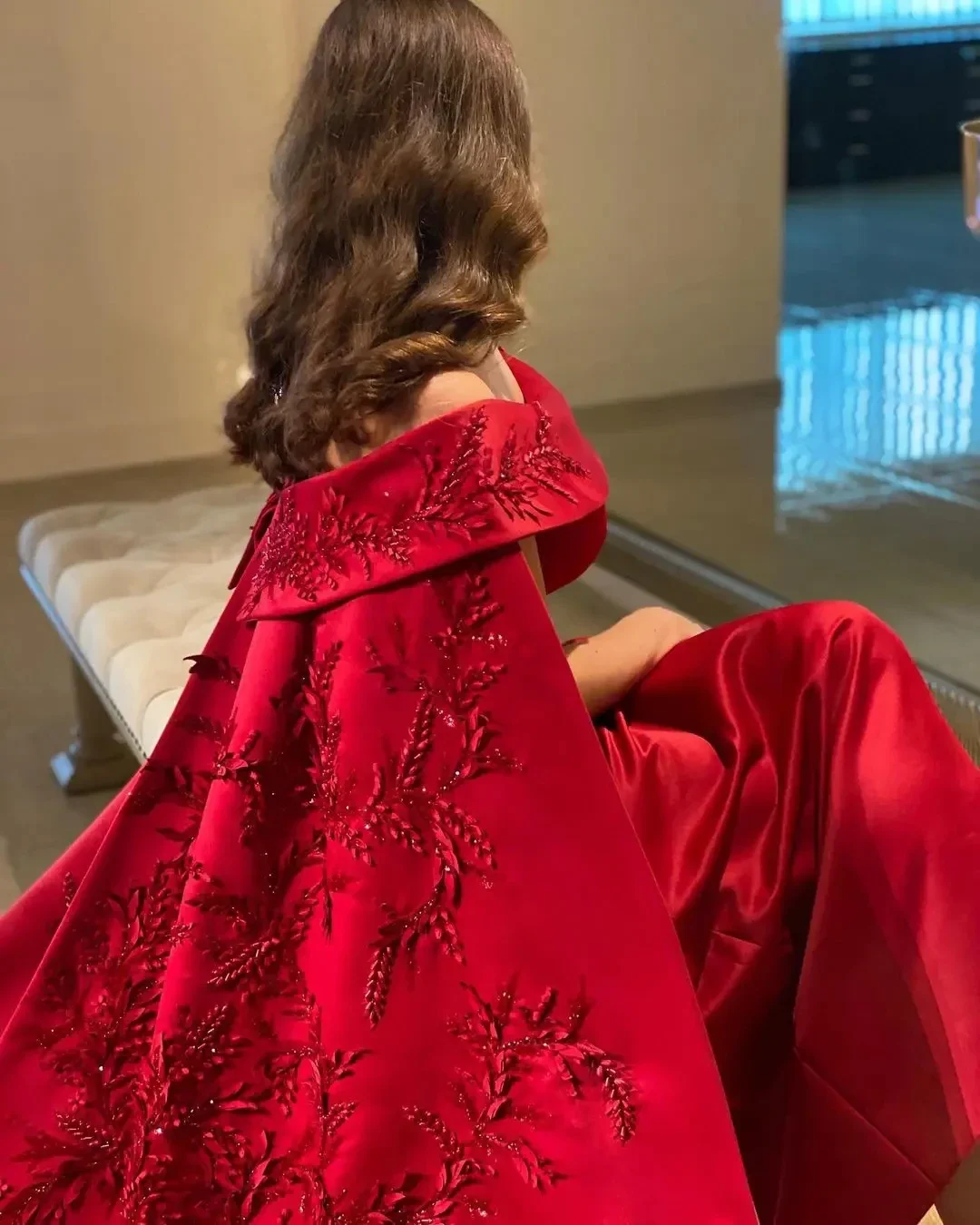 ที่กําหนดเองข้อเท้าความยาว She - Women Formal Party Wear Dress บทวิจารณ์และราคา