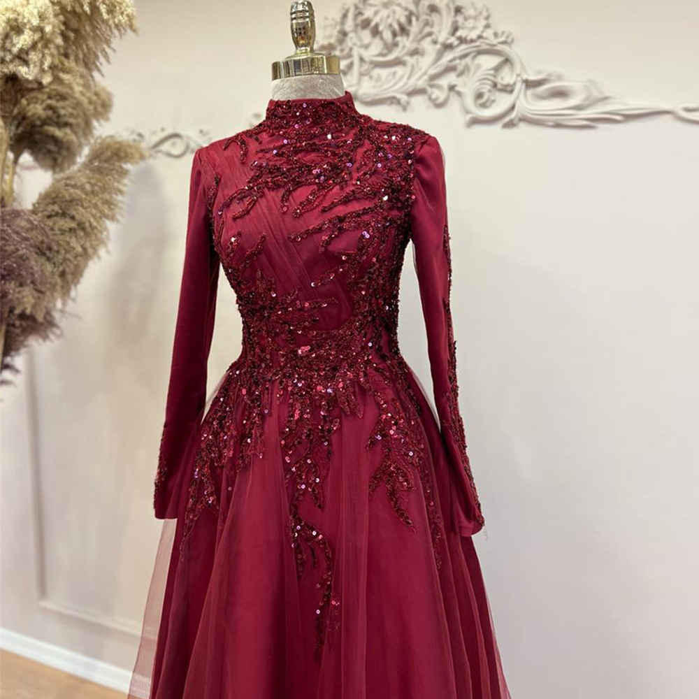 เดรสงานพรอมยาวถึงข้อเท้าลูกปัด - Women Formal Party Wear Dress บทวิจารณ์และราคา