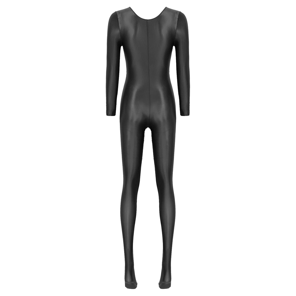 ชุดบอดี้สูทผู้หญิงแบบมันเงา แข - Women'S Formal Wear Jumpsuit บทวิจารณ์และราคา
