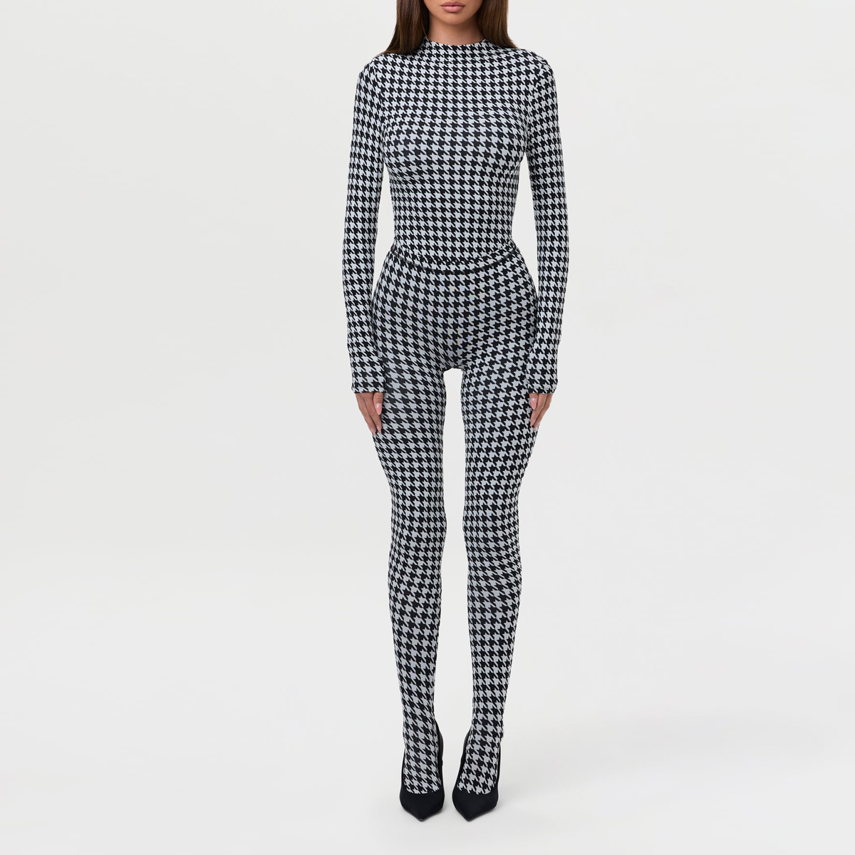 จั๊มสูทแฟชั่นผู้หญิงพิมพ์ลาย ค - Women'S Formal Wear Jumpsuit บทวิจารณ์และราคา