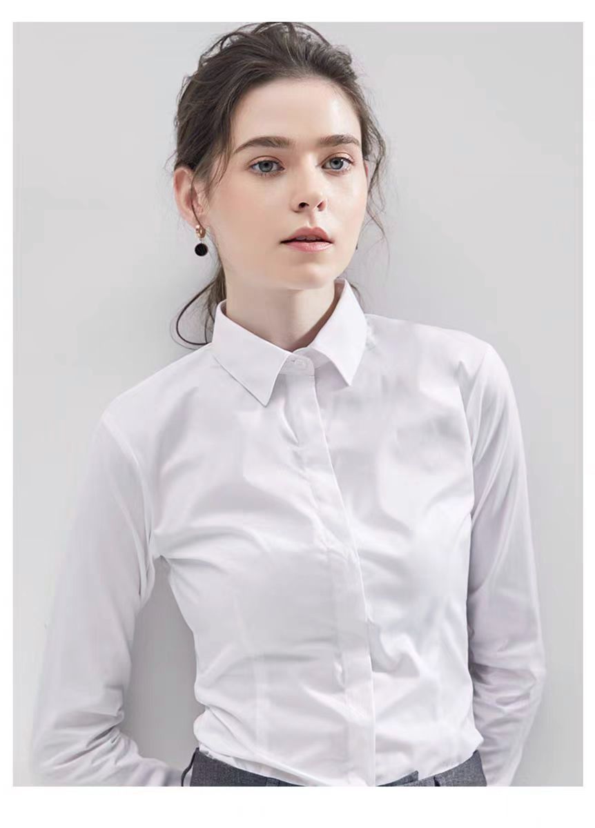 ฤดูร้อนสีดําเสื้อแขนสั้นสแควร์ - Women Formal Wear White Shirt บทวิจารณ์และราคา