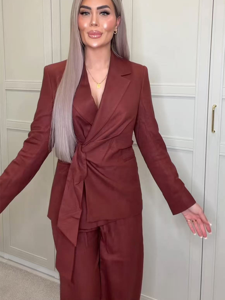 ชุดสูทแฟชั่นสำหรับสุภาพสตรี เส - Women'S Elegant Formal Wear บทวิจารณ์และราคา