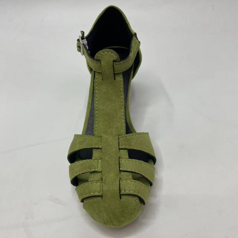 รองเท้าส้นเตี้ยแบบ T-Strap สีเ - Women Formal Wear For Summer บทวิจารณ์และราคา