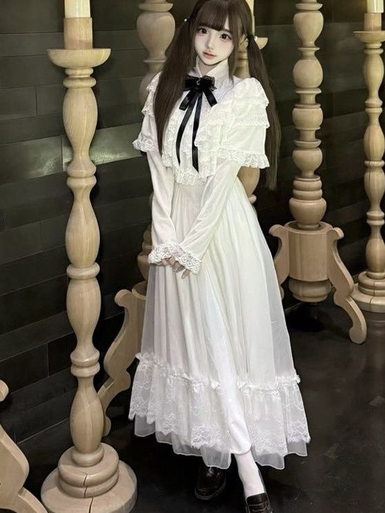 ชุดเดรสลูกไม้แขนสั้นสไตล์ญี่ปุ - Women'S Elegant Formal Wear บทวิจารณ์และราคา