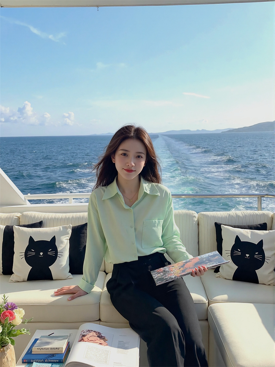 เสื้อผ้าผู้หญิงฤดูร้อน เสื้อเช - Women Formal Wear White Shirt บทวิจารณ์และราคา