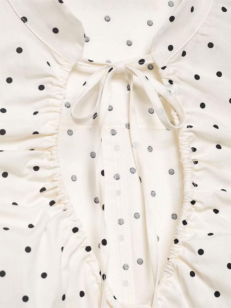 เสื้อเชิ้ตวินเทจสไตล์เรโทรสีขา - Women Formal Wear White Shirt บทวิจารณ์และราคา