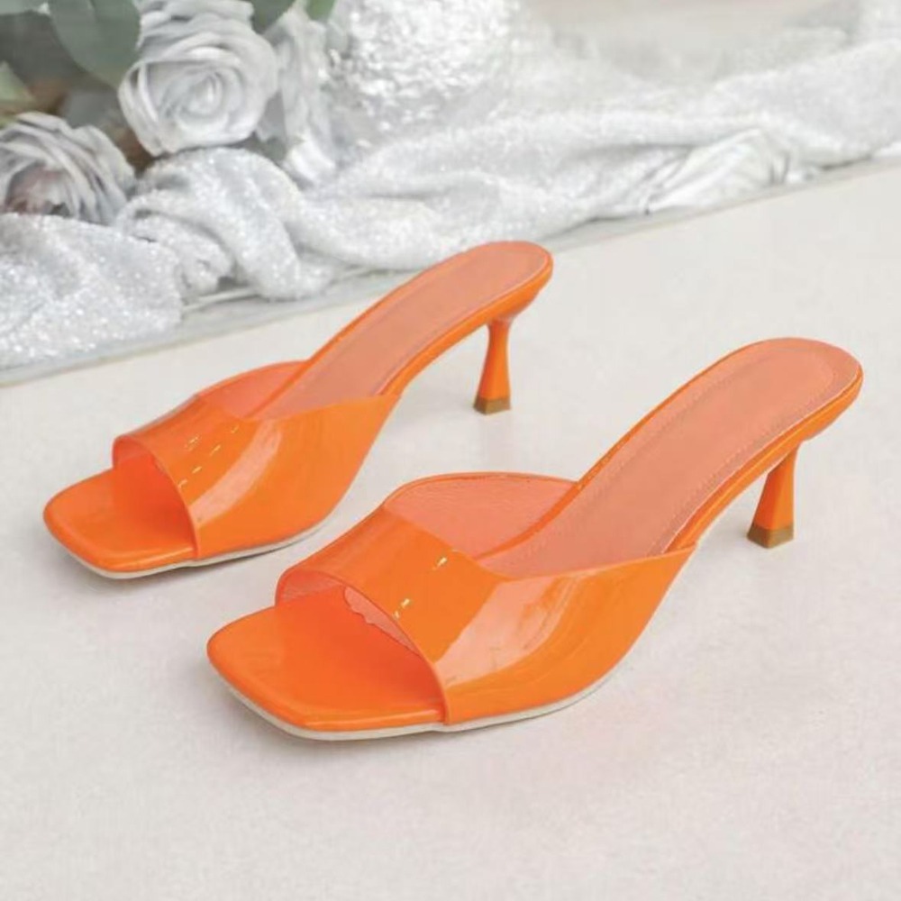 รองเท้าส้นสูงแบบเปิดหัวทรงปลา  - Women Formal Wear For Summer บทวิจารณ์และราคา
