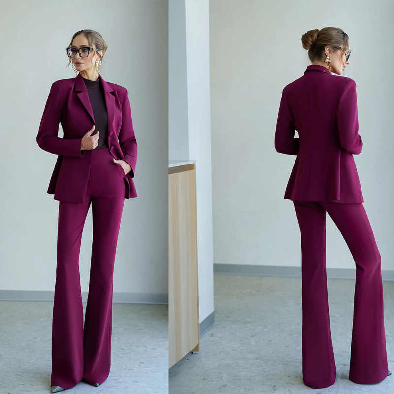 Pure สีผู้หญิงชุดกางเกง Slim F - Women Formal Party Wear Dress บทวิจารณ์และราคา