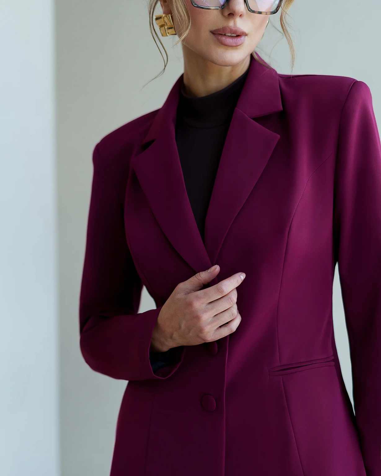 Pure สีผู้หญิงชุดกางเกง Slim F - Women Formal Party Wear Dress บทวิจารณ์และราคา