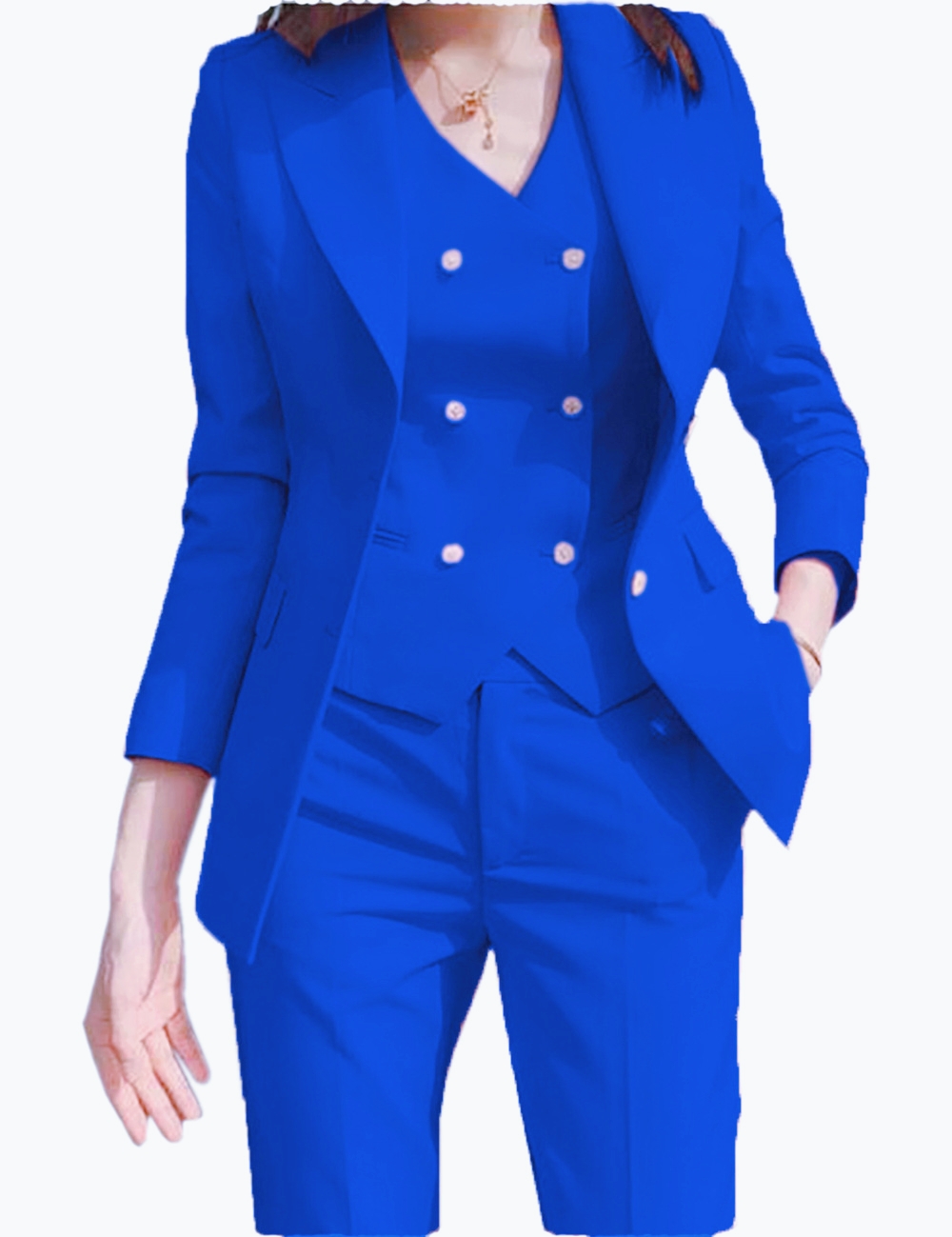 ชุดสูทลำลองสำหรับฤดูใบไม้ร่วง  - Women'S Elegant Formal Wear บทวิจารณ์และราคา