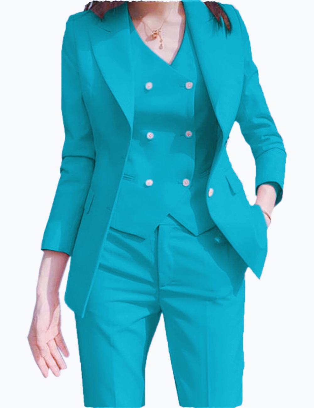 ชุดสูทลำลองสำหรับฤดูใบไม้ร่วง  - Women'S Elegant Formal Wear บทวิจารณ์และราคา
