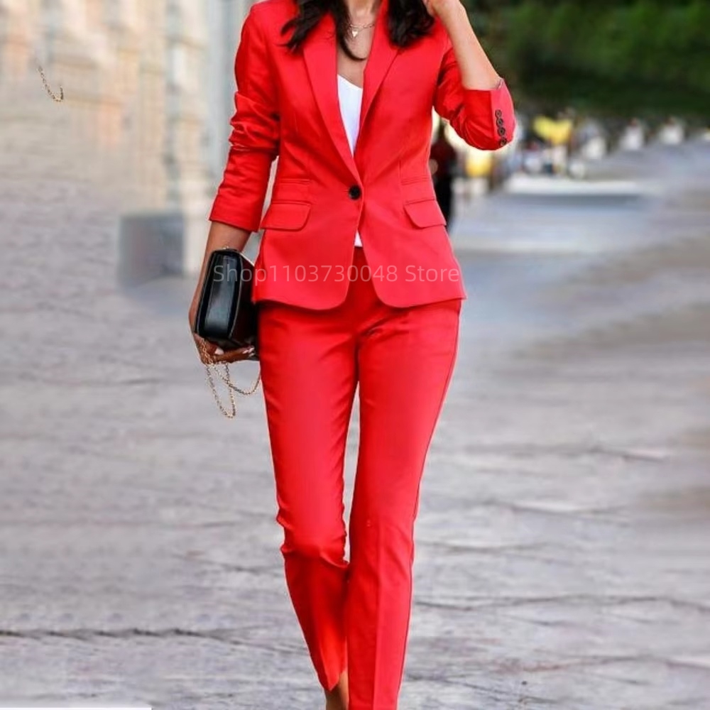 แฟชั่นชุดสูทสตรีสำหรับออฟฟิศ เ - Formal Wear Women Us บทวิจารณ์และราคา