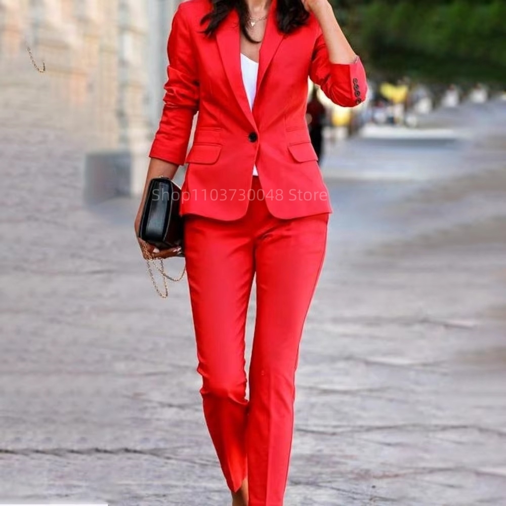 แฟชั่นชุดสูทสตรีสำหรับออฟฟิศ เ - Formal Wear Women Us บทวิจารณ์และราคา