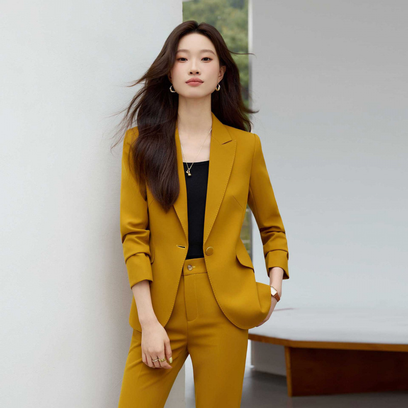 ชุดสูทผู้หญิงหรูหราไฮเอนด์ รุ่ - Women Formal Wear White Shirt บทวิจารณ์และราคา